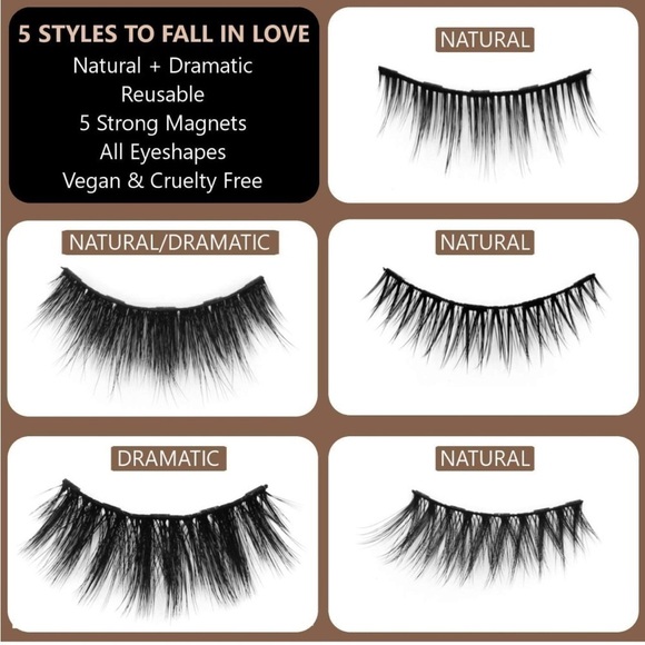 Brand New Lash Lift Kit Eyebrow Lamination & Reusable False Magnetic Eyelashes - Picture 5 of 16